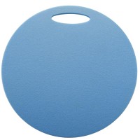 Okrogla sedežna podloga 1- plast - modra